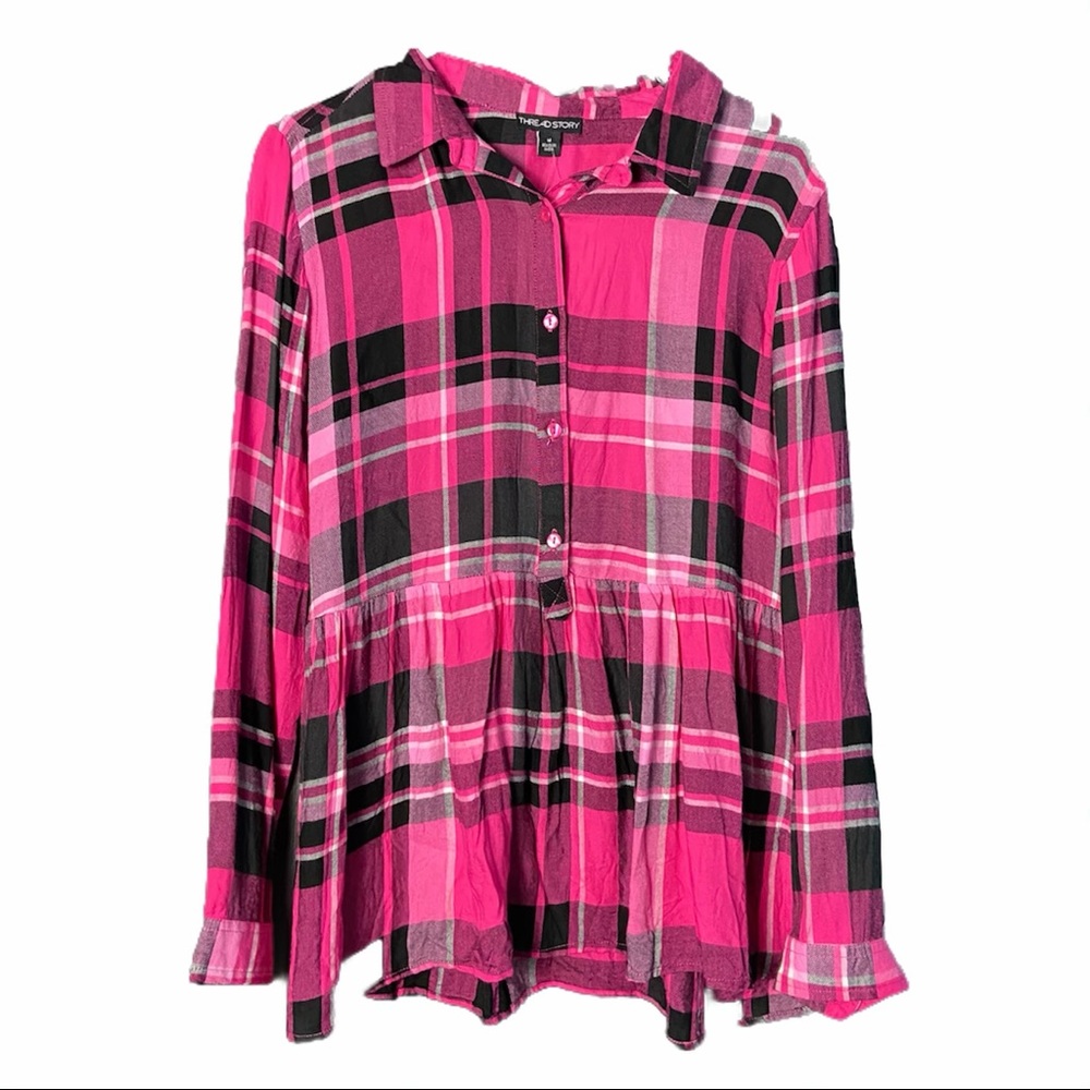 Plaid women Shirt